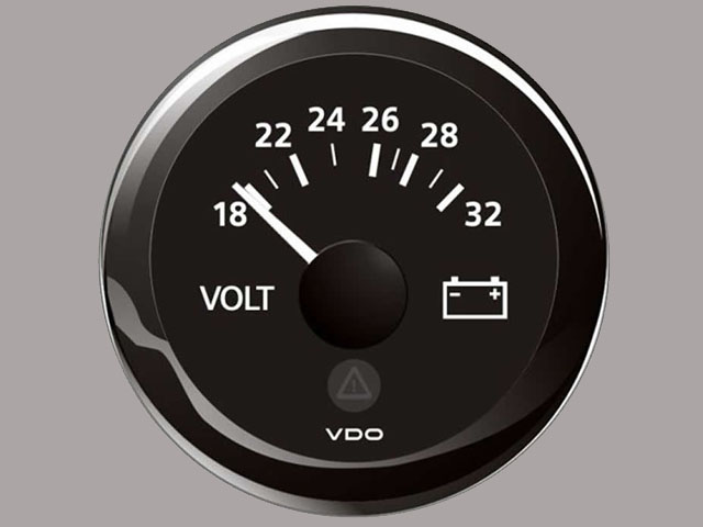 Marine Voltmeter Gauges